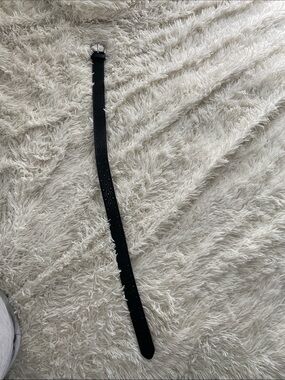 Ardene Black Sparkle Belt